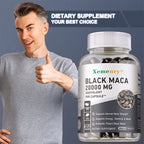 Black Maca – Boost Energy, Mood & Performance Naturally(120 caps)