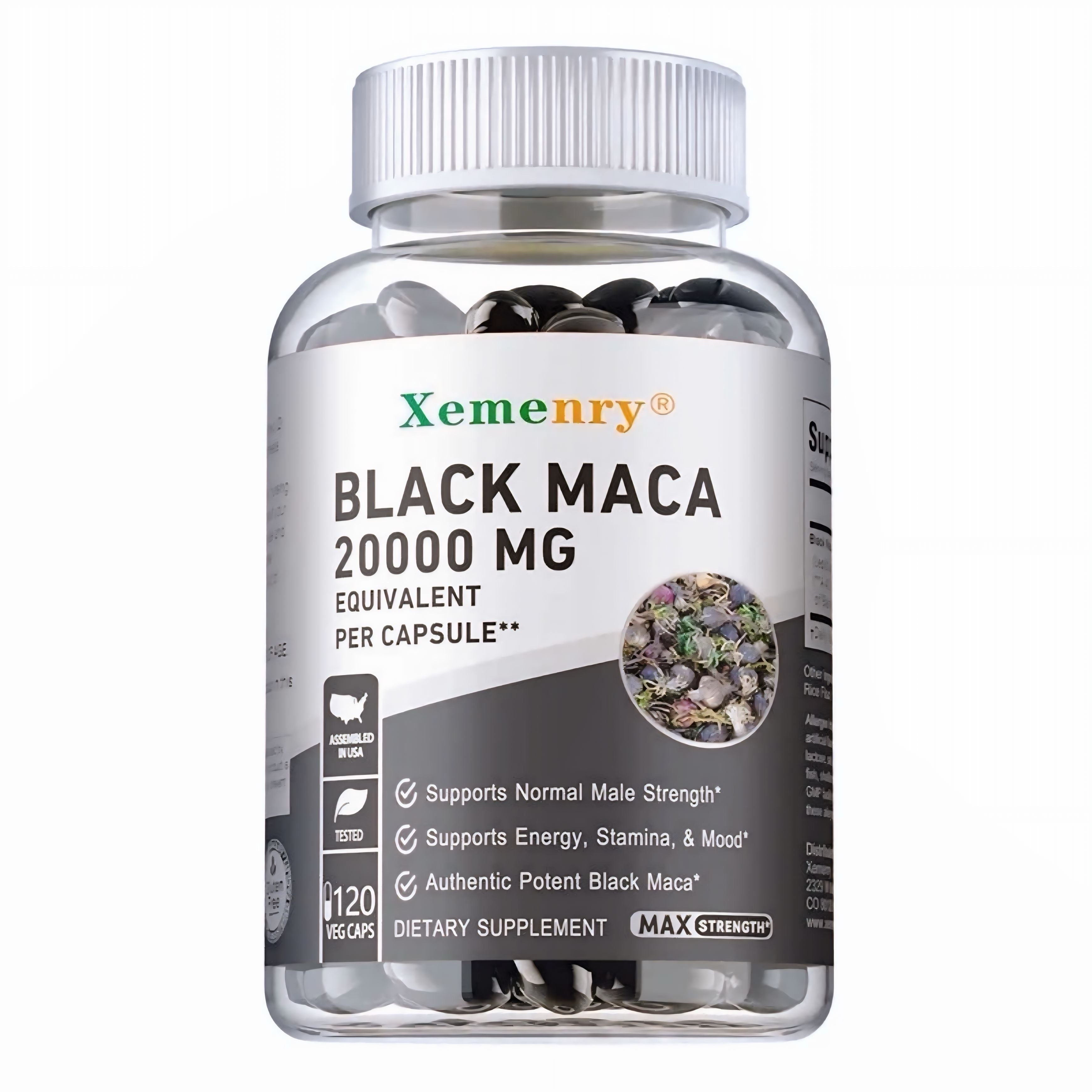 Black Maca – Boost Energy, Mood & Performance Naturally(120 caps)